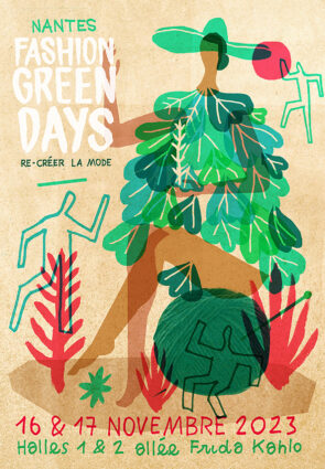 Affiche Fashion Green Days Nantes (Halles 1&2) - les 16 et 17 novembre 2023