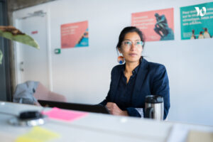 Sandhya Domah, consultante chez Toovalu, le spécialiste de la stratégie climat & RSE.