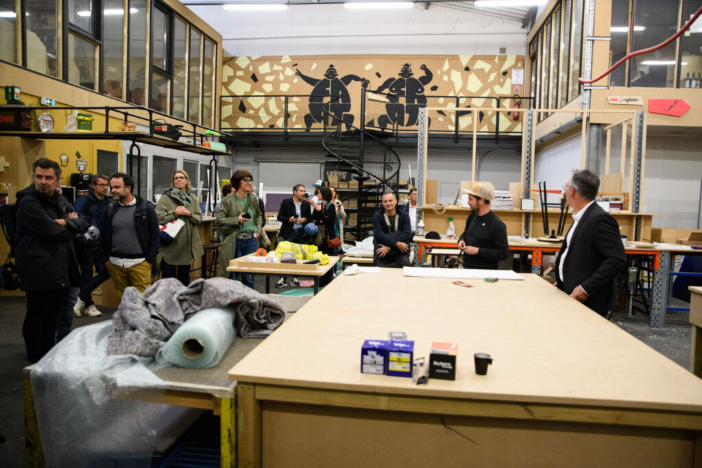 Comité de suivi stratégique Samoa. Atelier Faat/Studio Katra. Min de Rien. Nantes(Loire-Atlantique) 09/2024 © IRIS Pictures/Samoa