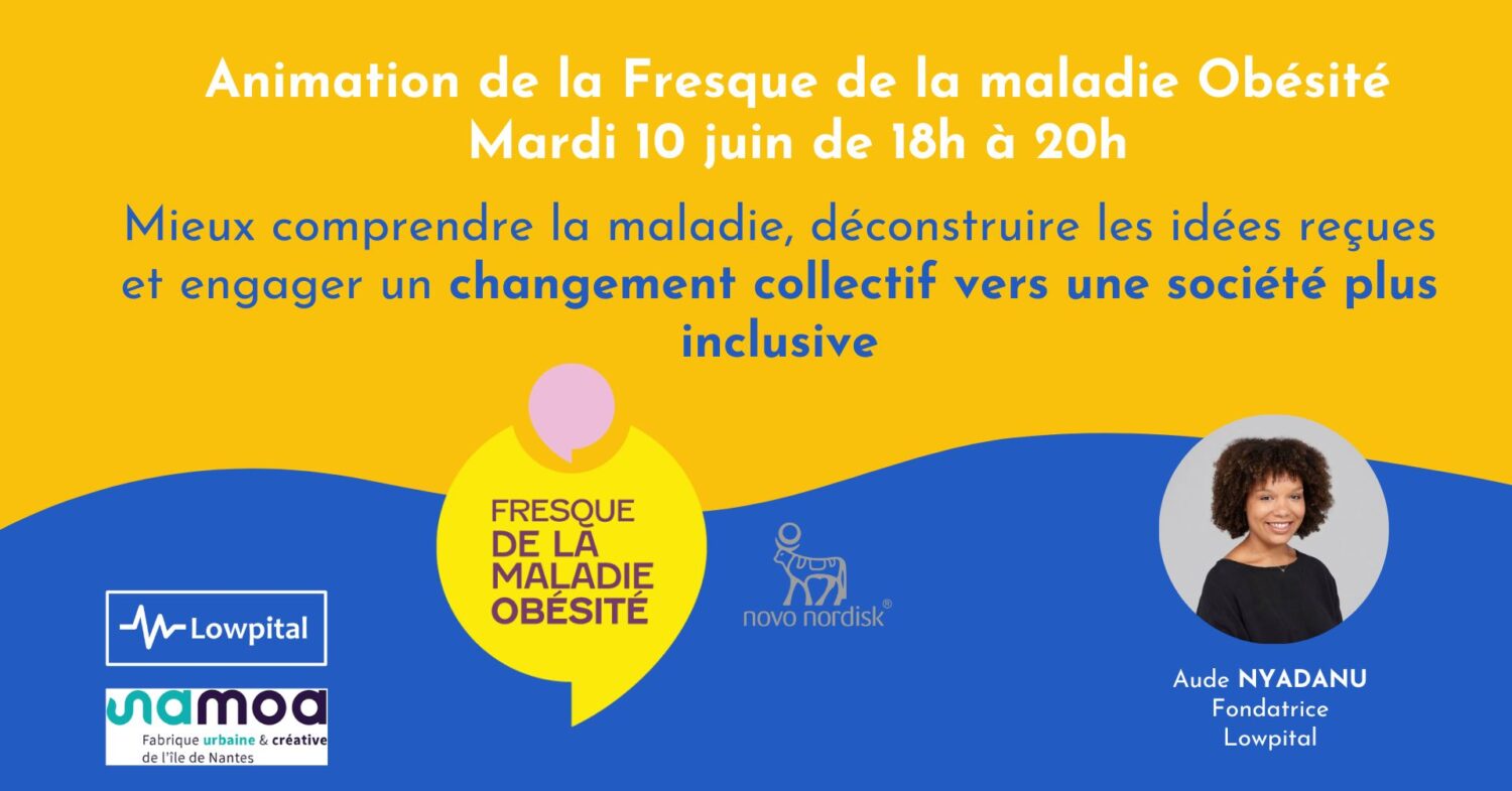 Découvrez la fresque de l'obésité avec la Samoa et Lowpital - 10 juin 2025