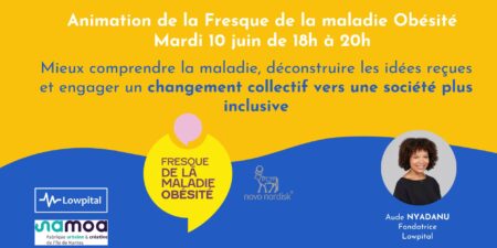 Découvrez la fresque de l'obésité avec la Samoa et Lowpital - 10 juin 2025