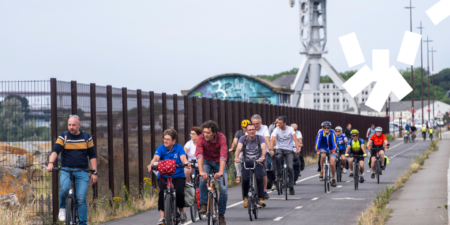Balade à vélo à travers l'architecture de l'ile de Nantes
