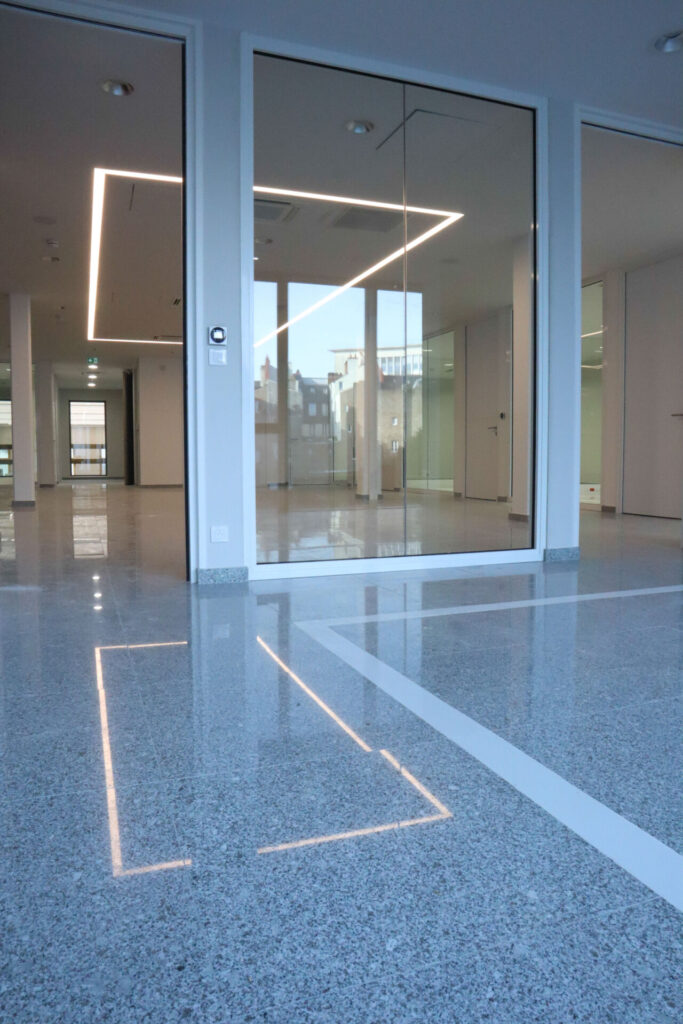 La Fayette. Bureaux et coworking dédiés aux métiers de la mode responsable. Centre-ville. Nantes (Loire-Atlantique) 01/2026 © Samoa