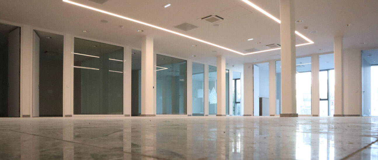 La Fayette. Bureaux et coworking dédiés aux métiers de la mode responsable. Centre-ville. Nantes (Loire-Atlantique) 01/2026 © Samoa