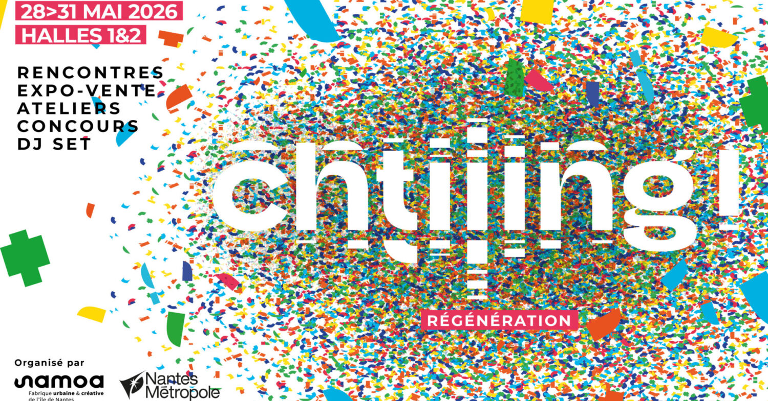 Affiche Chtiiing 2026 (édition de la Régération). Journées nantaises de la créativité